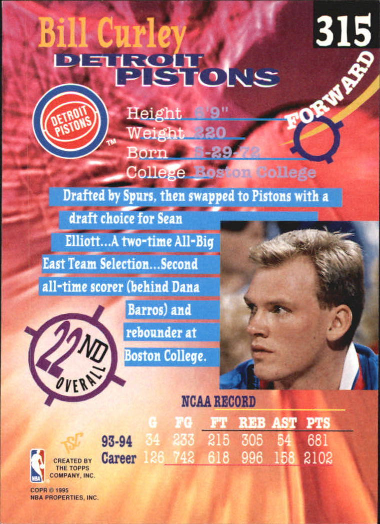 1994-95 Stadium Club Basketball Members Only Singles (#182-362) - You Choose - Bild 231 von 313