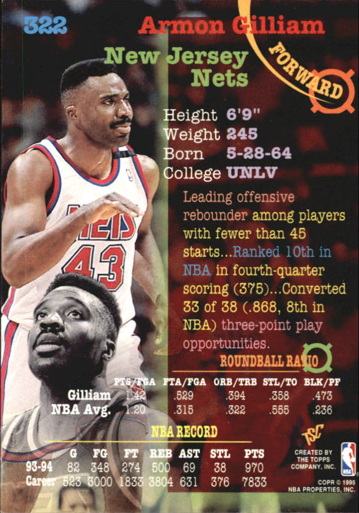 1994-95 Stadium Club Basketball Members Only Singles (#182-362) - You Choose - Bild 245 von 313