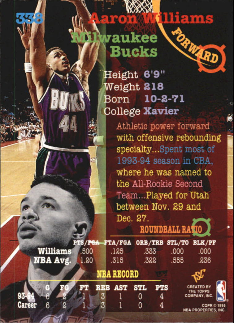 1994-95 Stadium Club Basketball Members Only Singles (#182-362) - You Choose - Bild 271 von 313