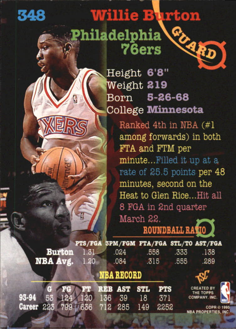 1994-95 Stadium Club Basketball Members Only Singles (#182-362) - You Choose - Bild 290 von 313