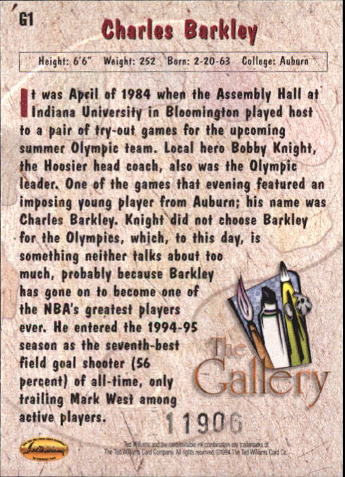 Sports Card Back