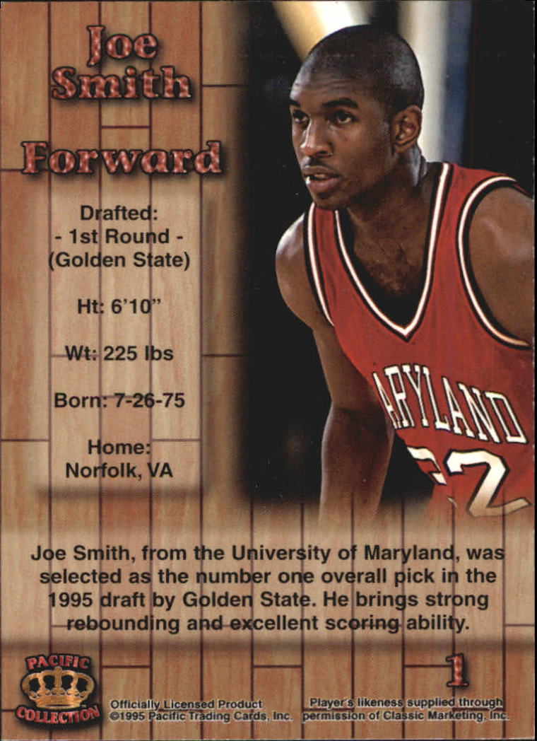 1995 Pacific Prisms #1 Joe Smith