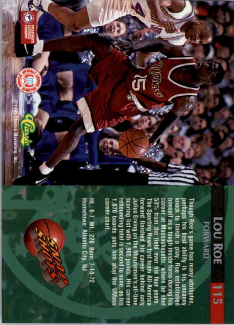 1995 Classic #115 Lou Roe SS - NM-MT