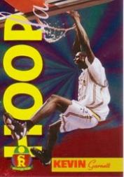 1995 Signature Rookies Prime Hoopla #H5 Kevin Garnett