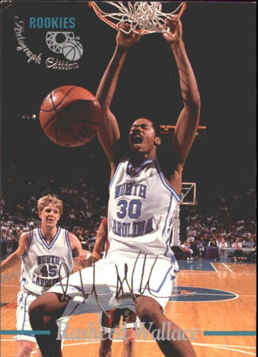 rasheed wallace autograph