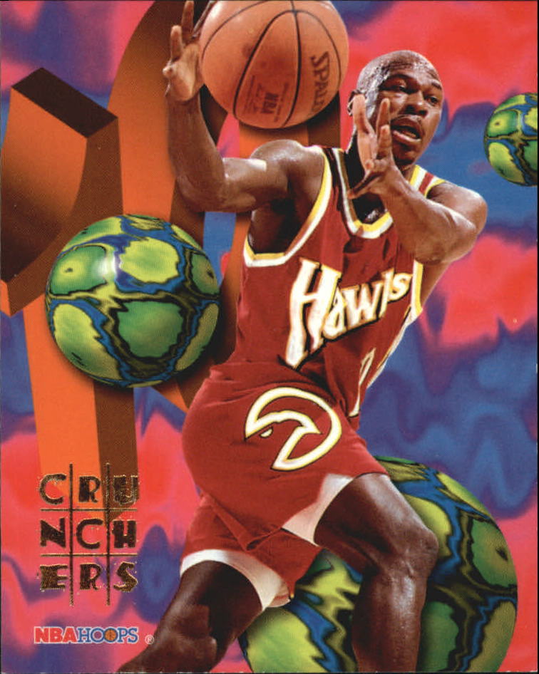 1995-96 Hoops Number Crunchers #25 Mookie Blaylock