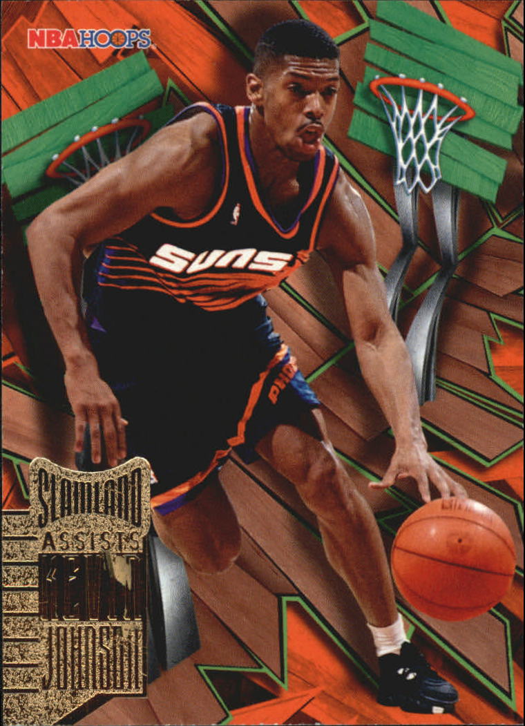1995-96 Hoops Slamland #SL36 Kevin Johnson