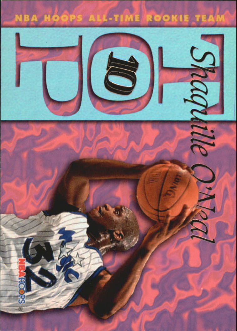1995-96 Hoops Top Ten #AR1 Shaquille O'Neal