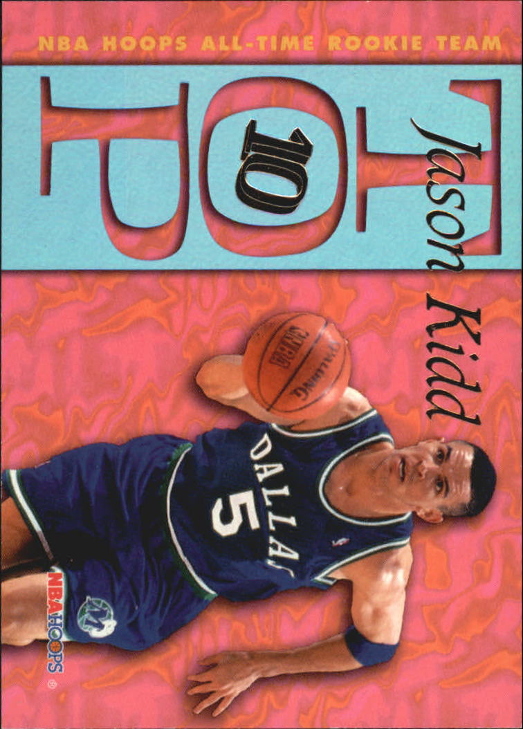 1995-96 Hoops Top Ten #AR10 Jason Kidd