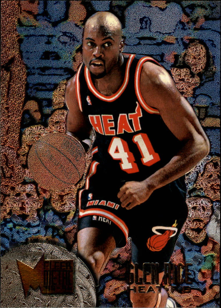 Glen Rice Rookie 1990-91 Fleer #101 Miami Heat