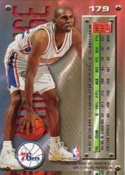 1995-96 Metal #179 Jerry Stackhouse RC back image