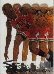 1995-96 Metal Slick Silver #3 Michael Jordan - NM-MT