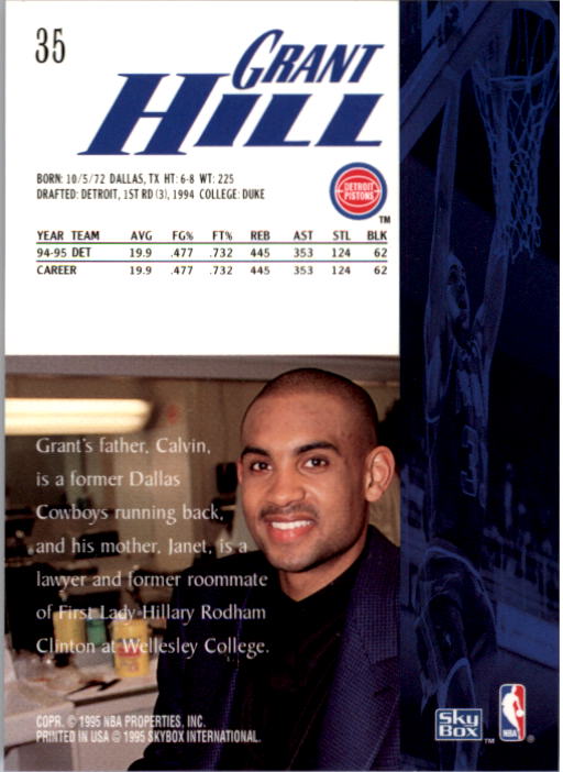 Grant Hill cards (1995-2021) Pistons Magic Clippers Duke - You Choose - Picture 17 of 272