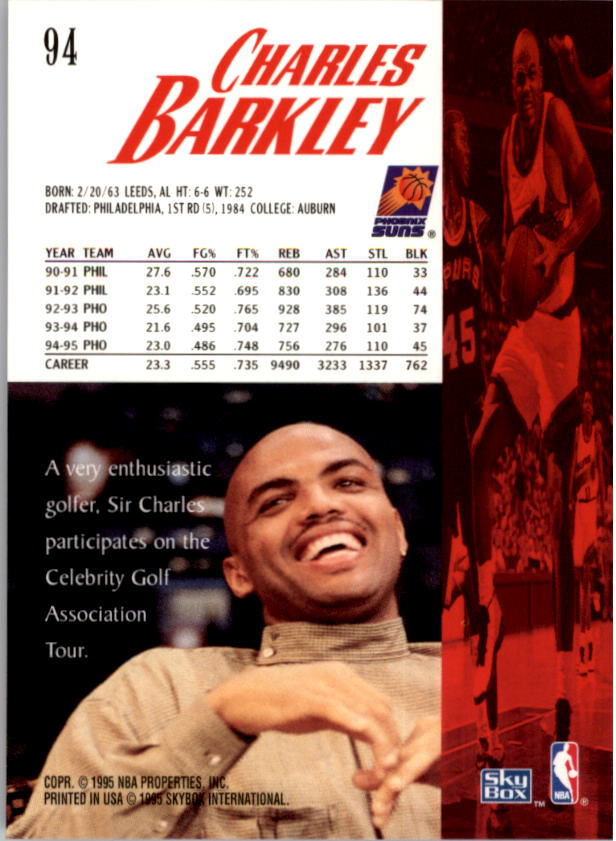 Charles Barkley cards (1989-2022) 76ers Rockets Suns - You Choose - Bild 89 von 210