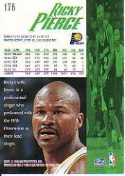 1995-96 SkyBox Premium #176 Ricky Pierce back image