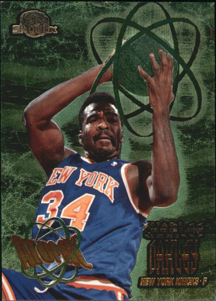 1986 Fleer #81 CHARLES OAKLEY Chicago Bulls Rookie Basketball Card RC NM-MT  8