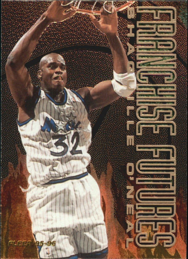 1995-96 Fleer Franchise Futures #7 Shaquille O'Neal
