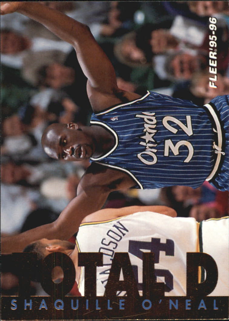 1995-96 Fleer Total D #7 Shaquille O'Neal - NM-MT