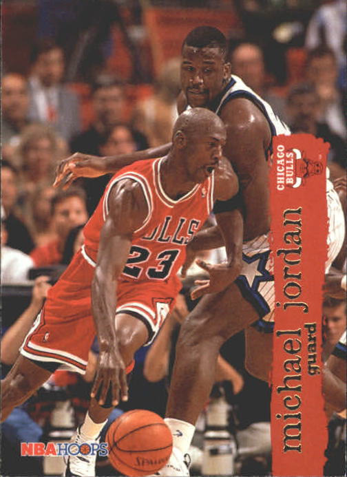 1995-96 Hoops #21 Michael Jordan - NM-MT