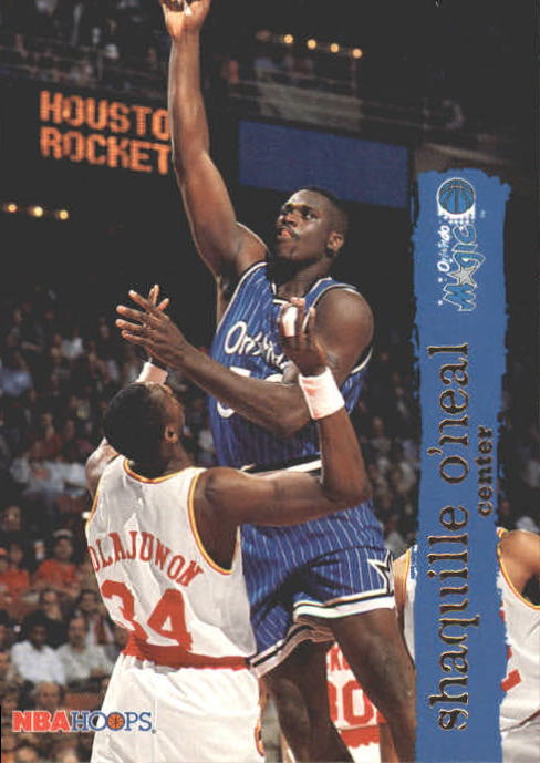 1995-96 Hoops #117 Shaquille O'Neal