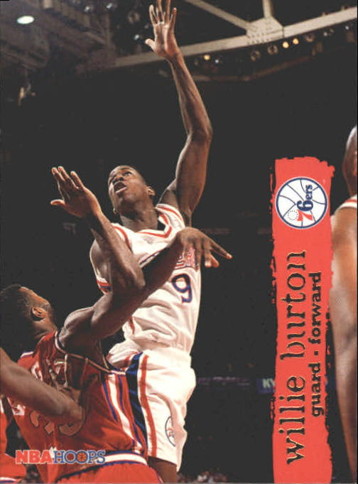 1995-96 Hoops #122 Willie Burton