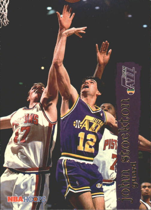1995-96 Hoops #162 John Stockton
