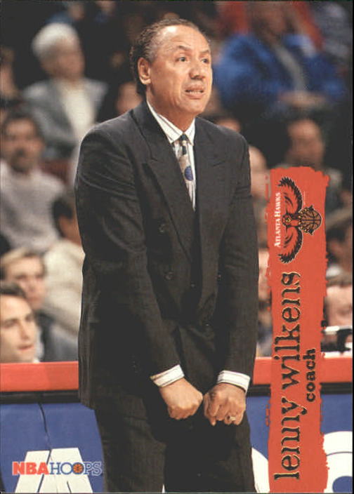 1995-96 Hoops #171 Lenny Wilkens CO