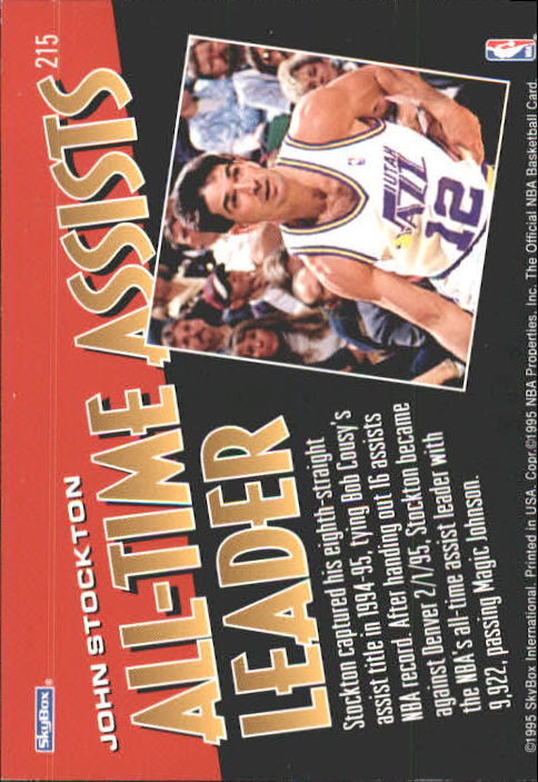 John Stockton cards (1989-2021) Jazz - You Choose - Bild 43 von 284