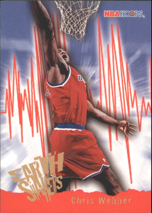1995-96 Hoops #372 Chris Webber ES