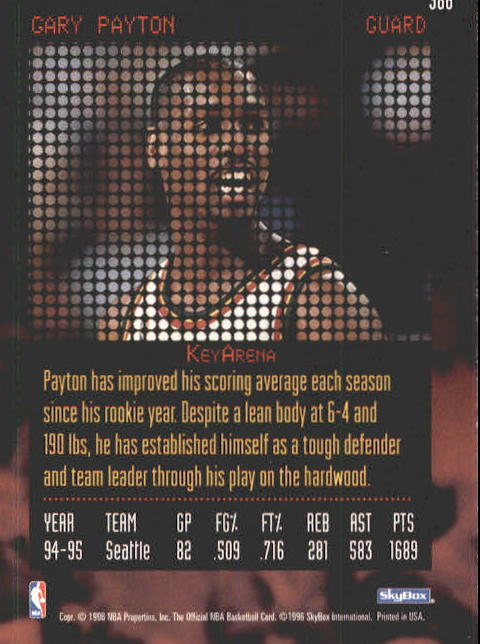 Gary Payton cards (1991-2022) Sonics Heat Lakers Bucks - You Choose - Picture 35 of 258