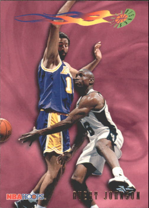 1995-96 Hoops #396 Avery Johnson WD