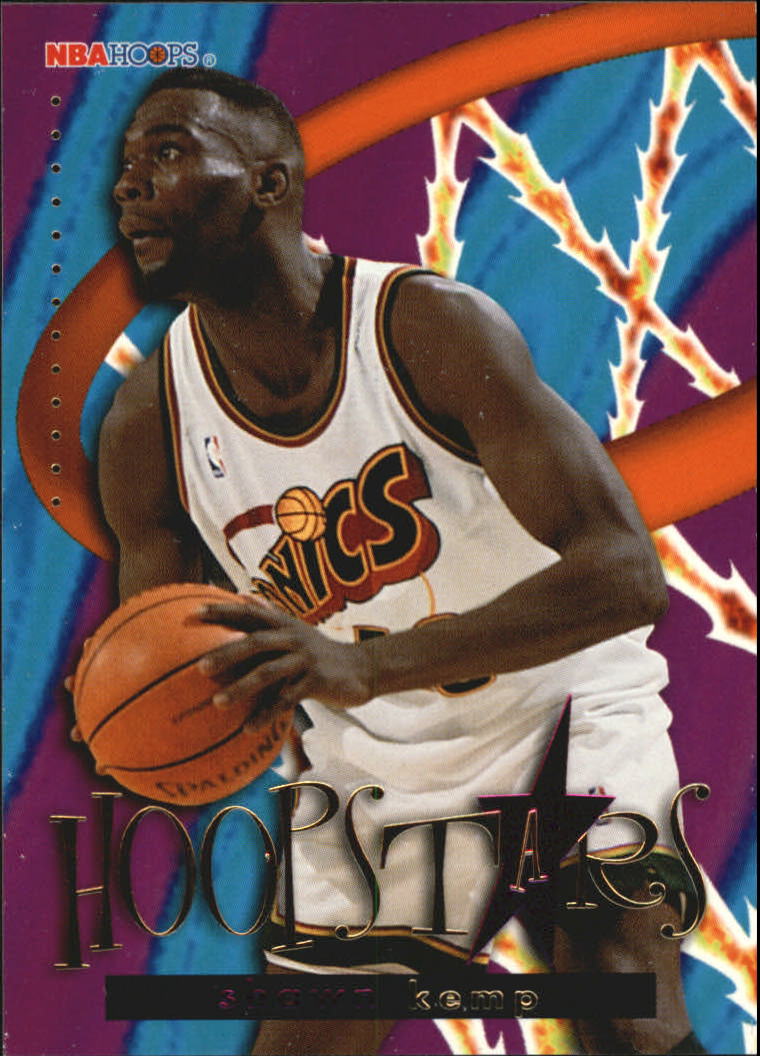 1995-96 Hoops HoopStars #HS9 Shawn Kemp