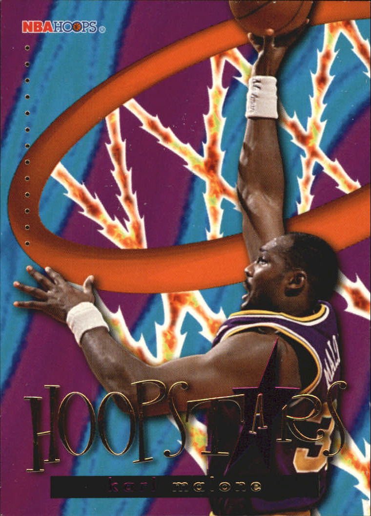 1995-96 Hoops HoopStars #HS10 Karl Malone