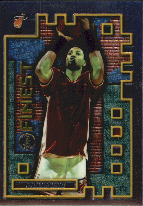 1995-96 Finest Mystery Borderless/Silver #M23 Alonzo Mourning