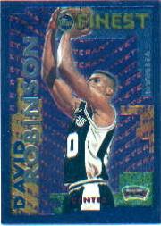 1995-96 Finest Veteran/Rookie #RV29 Cory Alexander/David Robinson