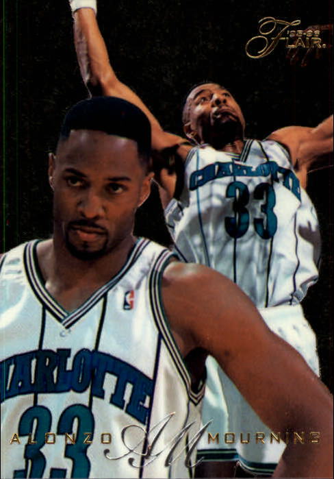 1995-96 Flair #14 Alonzo Mourning