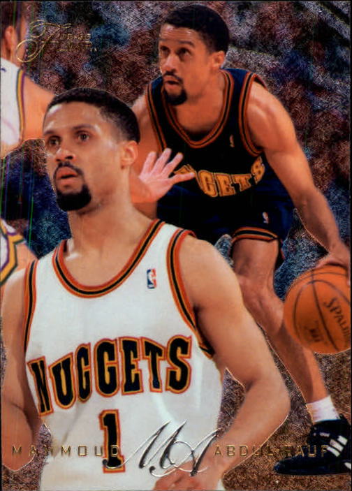 1995-96 Fleer Metal Mahmoud Abdul-Rauf #24 Denver Nuggets