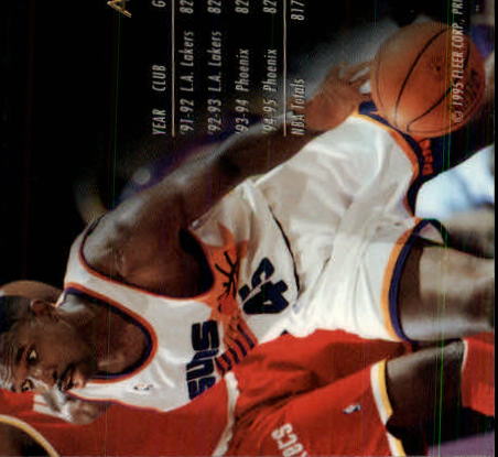 1995-96 Flair #105 A.C. Green back image