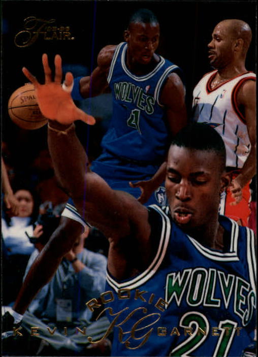 1995-96 Flair #206 Kevin Garnett RC