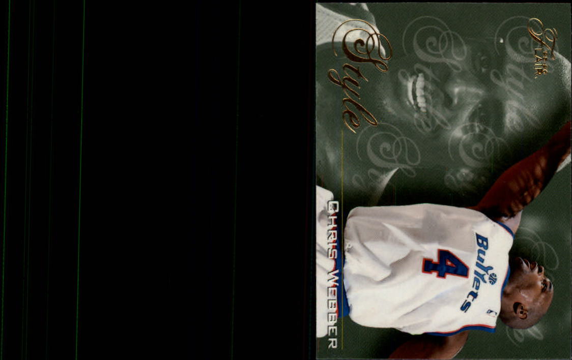 1995-96 Flair #248 Chris Webber STY