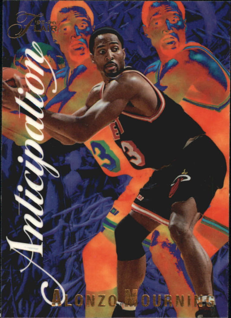 1995-96 Flair Anticipation #5 Alonzo Mourning
