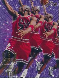 1995-96 Flair New Heights #4 Michael Jordan - NM-MT