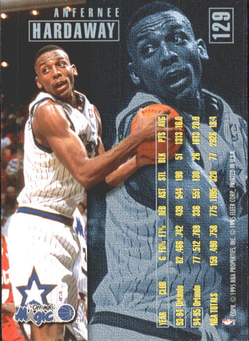 1995-96 Fleer #129 Anfernee Hardaway