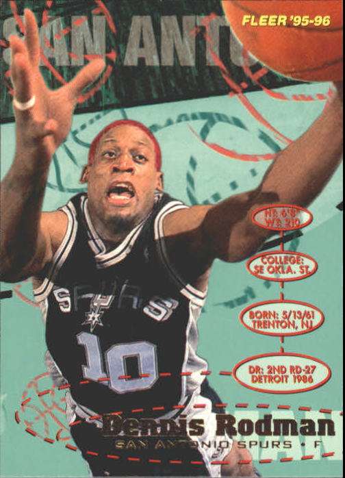 1995-96 Fleer #174 Dennis Rodman