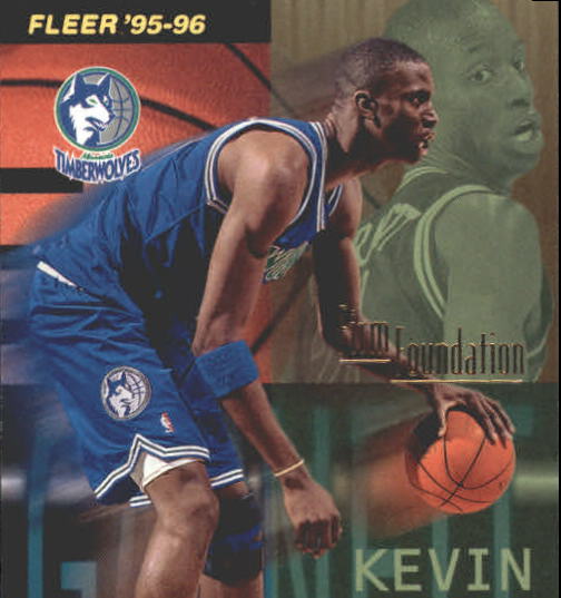 1995-96 Fleer #335 Kevin Garnett FF