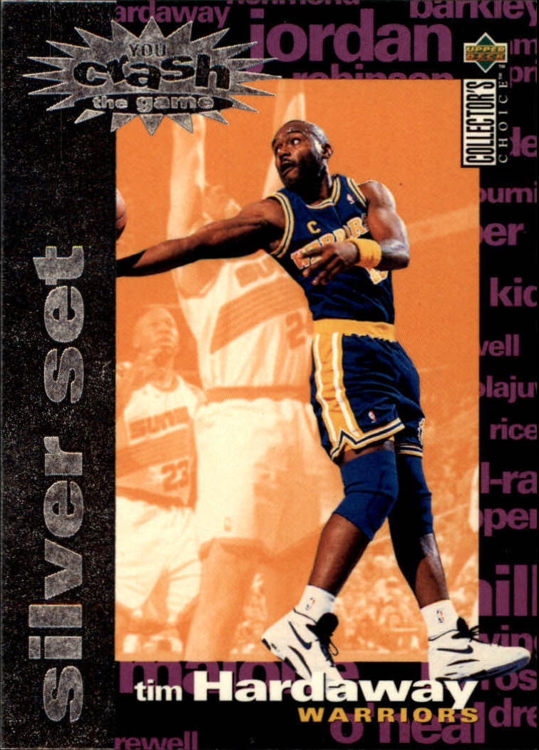 1995-96 Collector's Choice Crash the Game Assists/Rebounds Silver Redemption #C2 Tim Hardaway