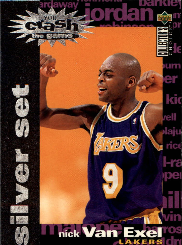 1995-96 Collector's Choice Crash the Game Assists/Rebounds Silver Redemption #C5 Nick Van Exel