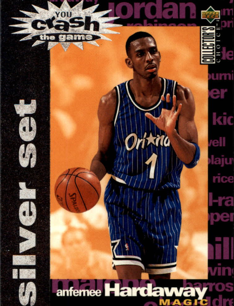 1995-96 Collector's Choice Crash the Game Assists/Rebounds Silver Redemption #C15 Anfernee Hardaway