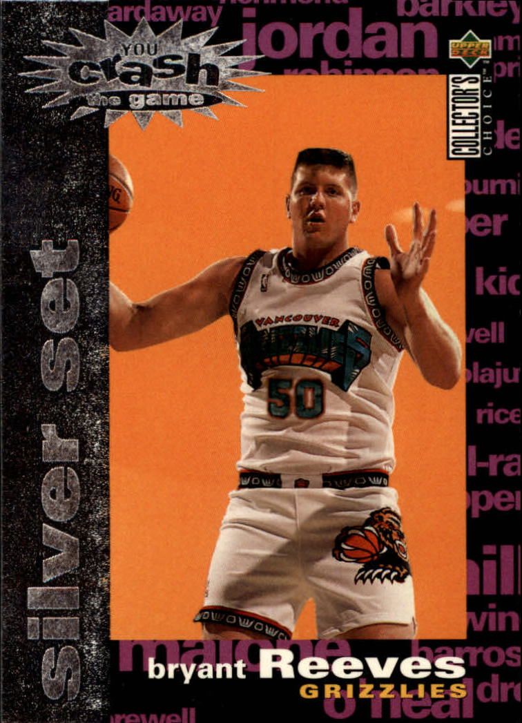 1995-96 Collector's Choice Crash the Game Assists/Rebounds Silver Redemption #C27 Bryant Reeves