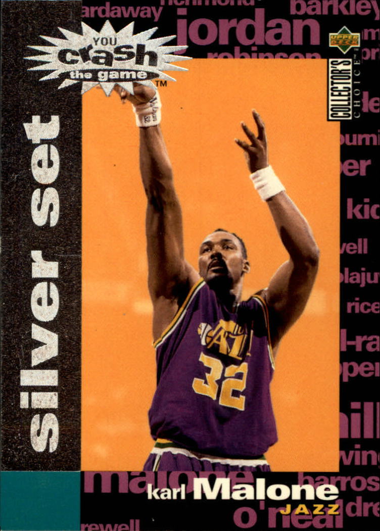 1995-96 Collector's Choice Crash the Game Scoring Silver Redemption #C8 Karl Malone